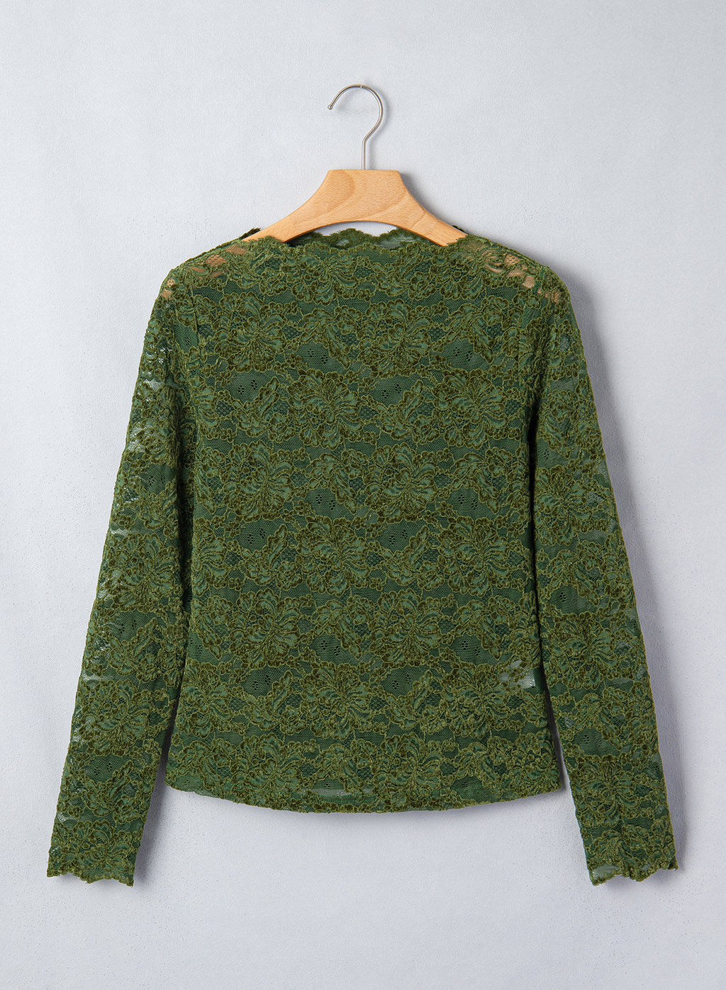 Dokotoo Lace Long Sleeve Tops for Women Sheer Mesh Fall Y2K Blouse 2026