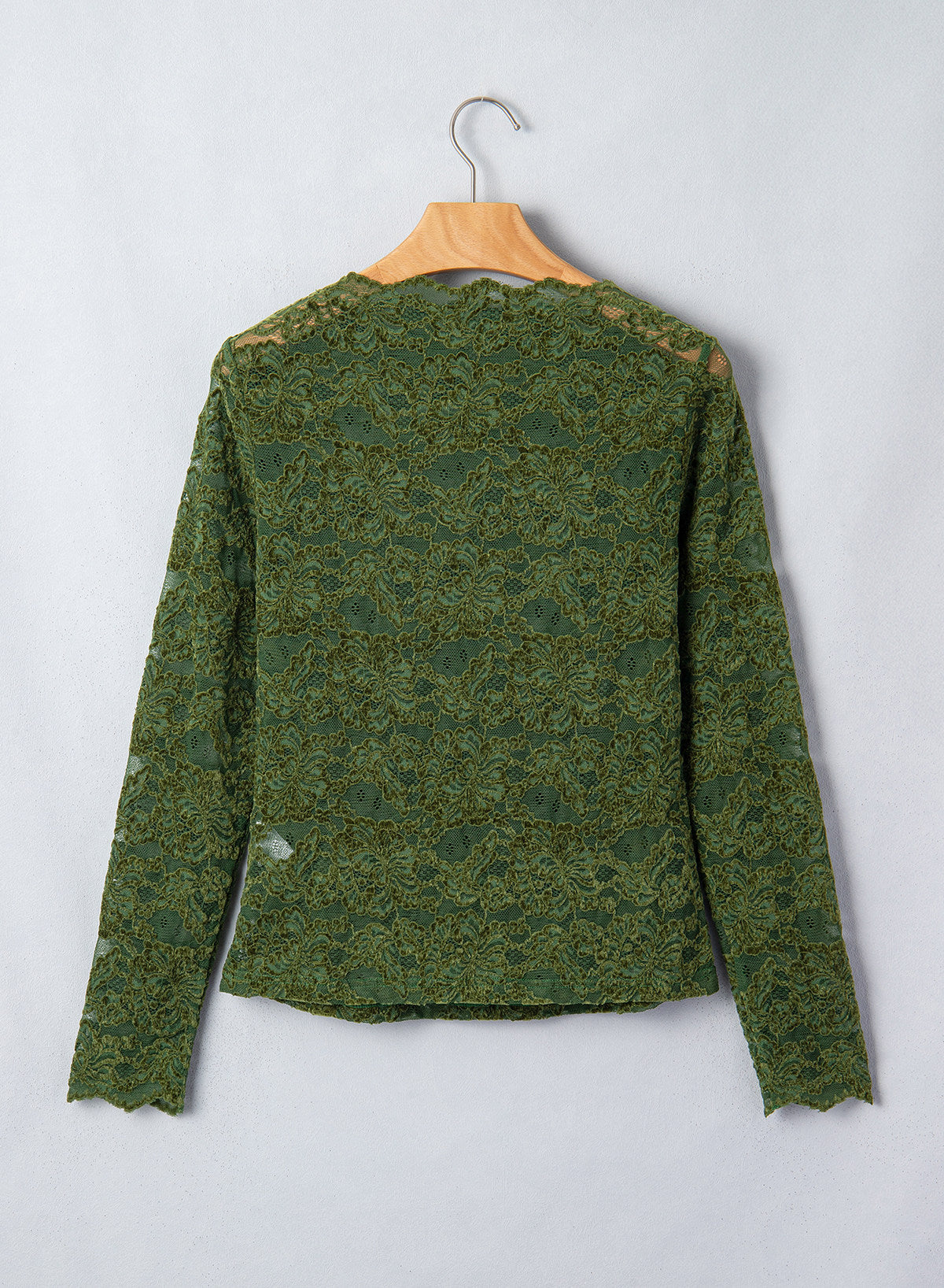Dokotoo Lace Long Sleeve Tops for Women Sheer Mesh Fall Y2K Blouse 2026