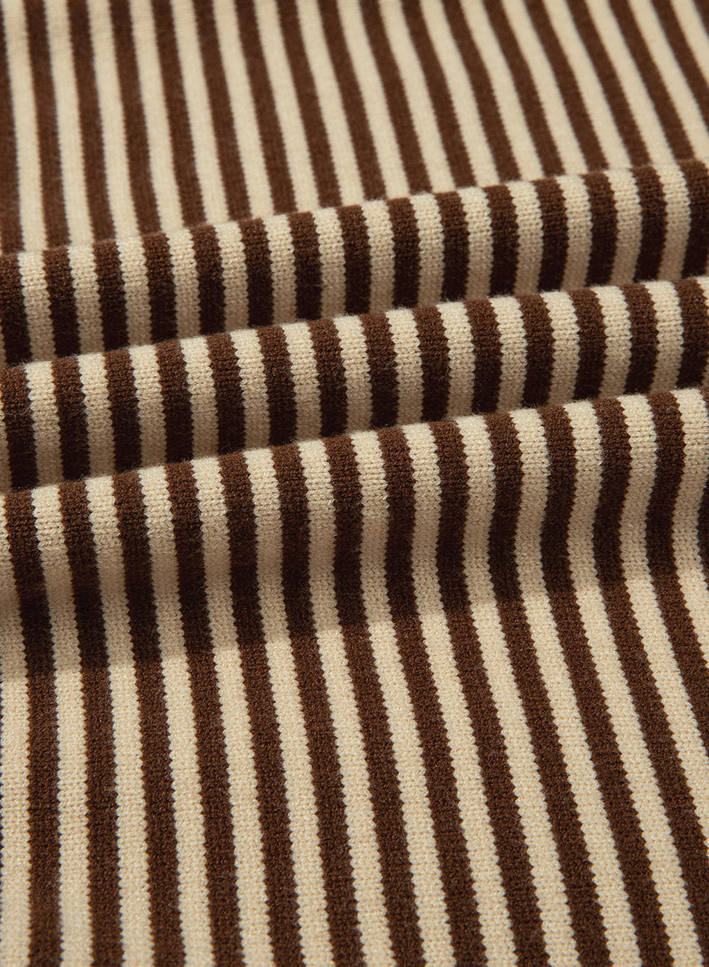 Striped color-blocked sweater