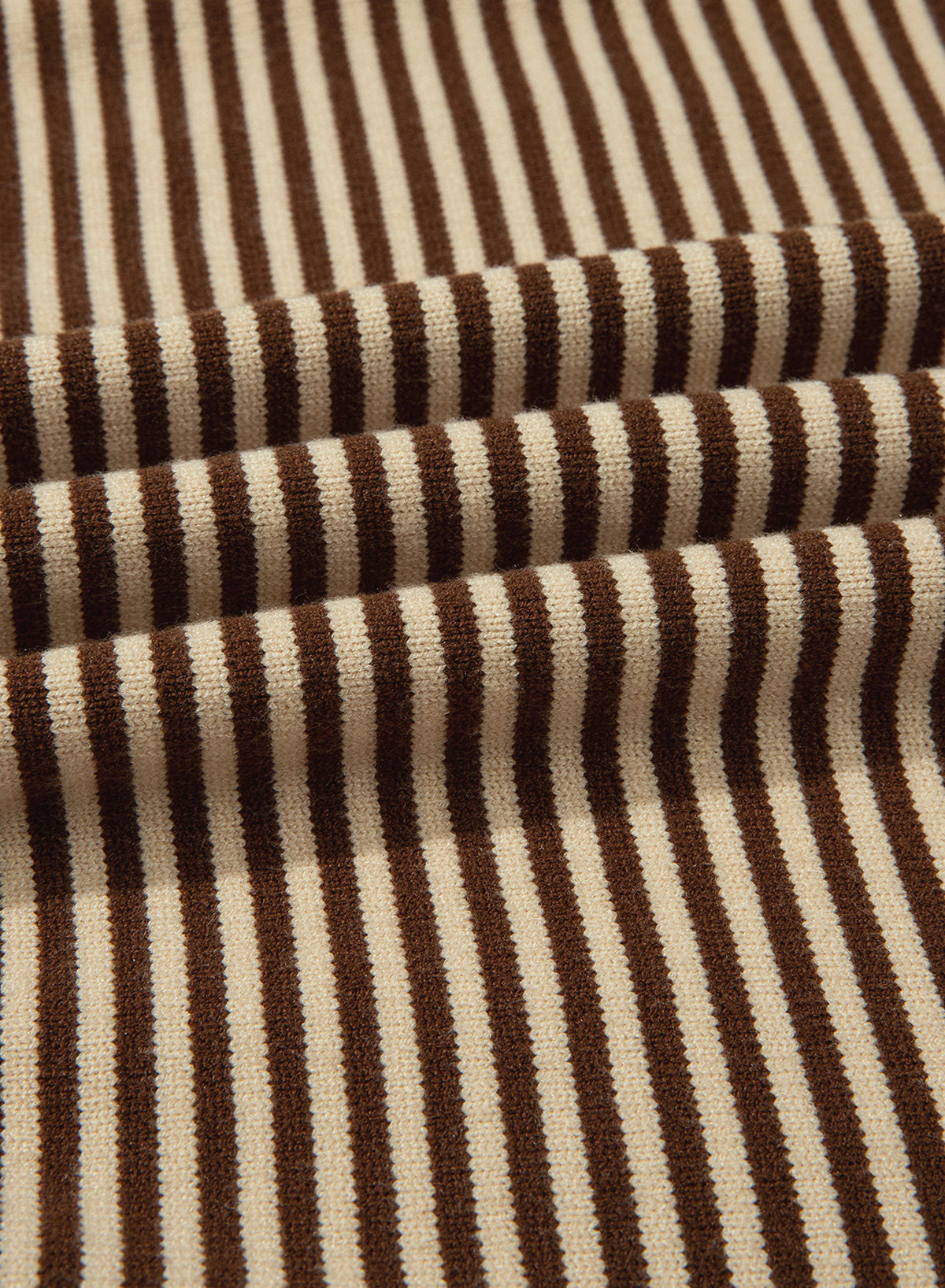 Striped color-blocked sweater