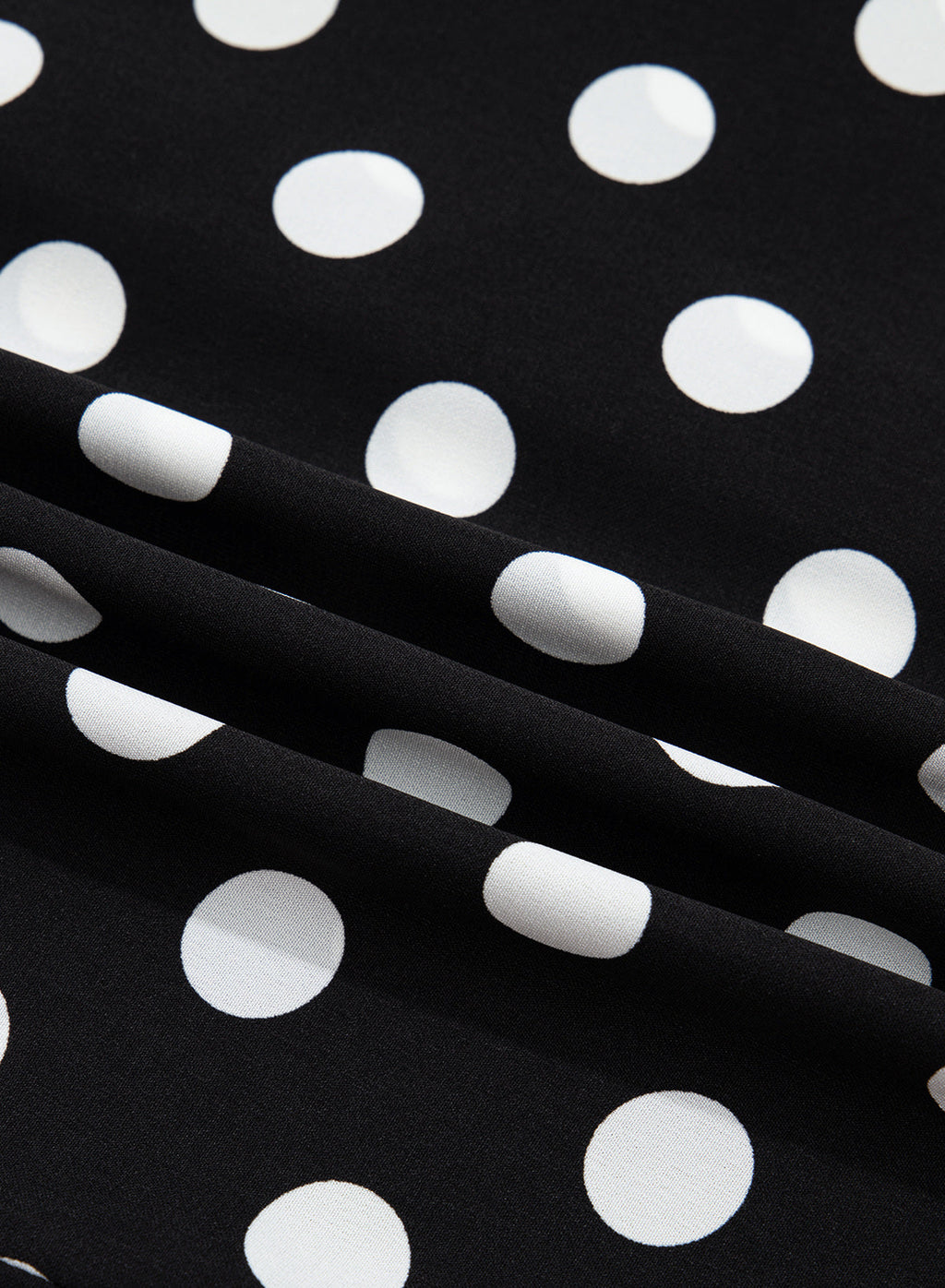 Womens Tops Polka Dot Long Sleeve Button Down Blouses