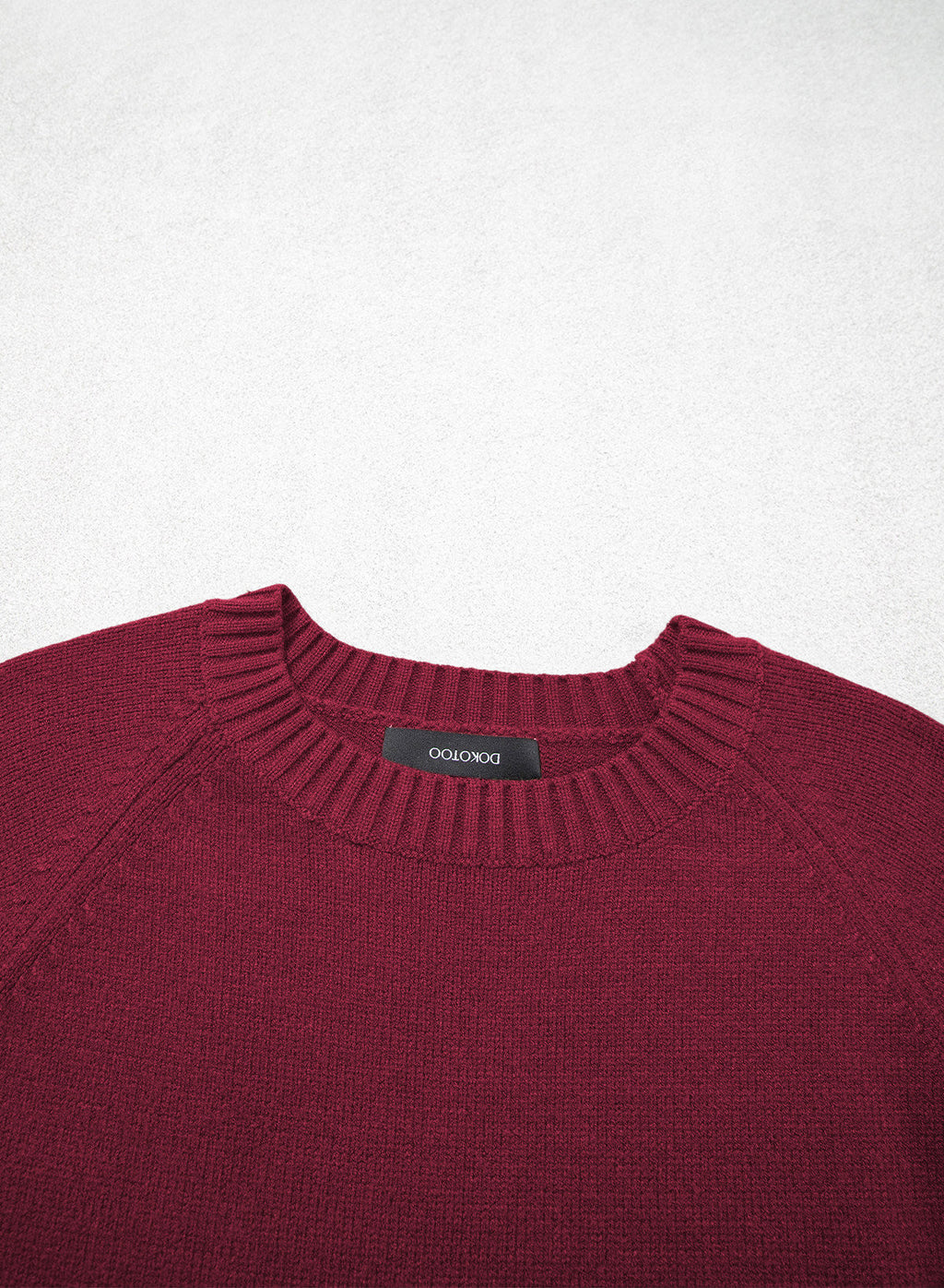 Womens Sweaters 3/4 Button Sleeve Crewneck Pullover Sweater Tops