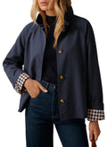 Dokotoo Womens Trench Coat Lightweight Single Breasted Jacket Outerwear