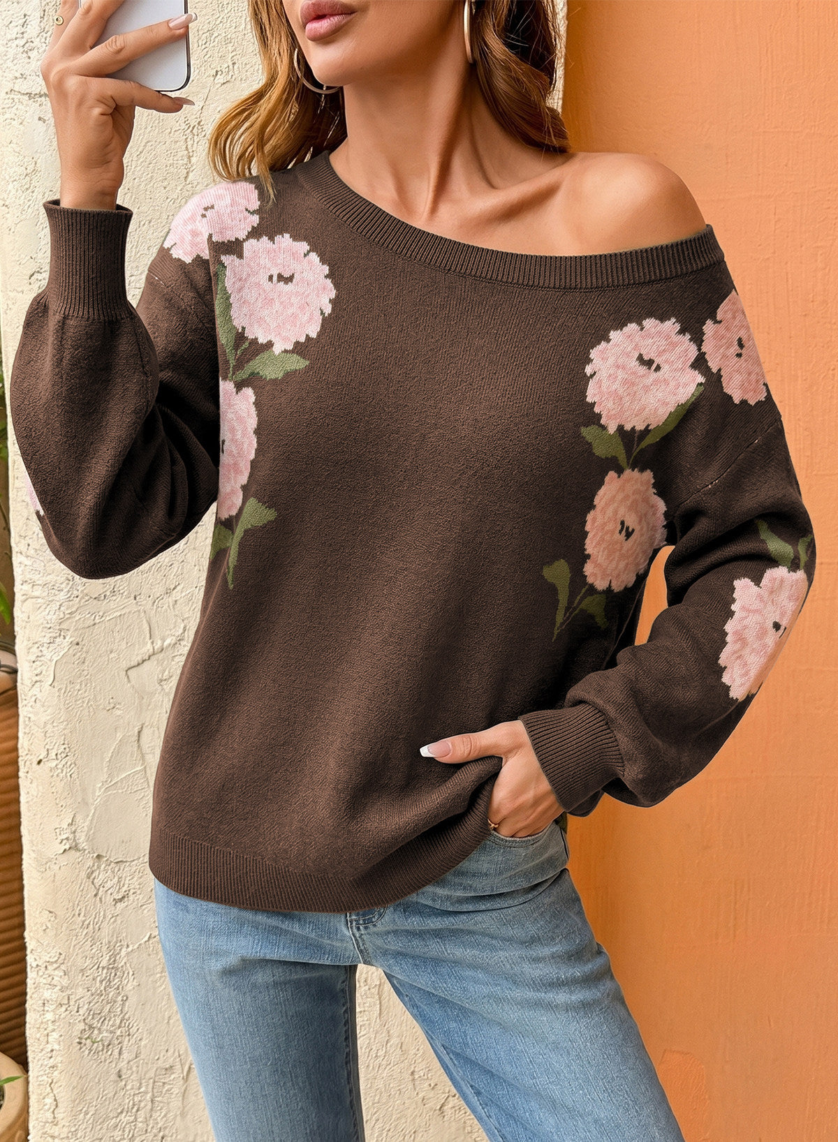 Dokotoo Womens Sweaters 2026 Crewneck Long Sleeve Fall Tops