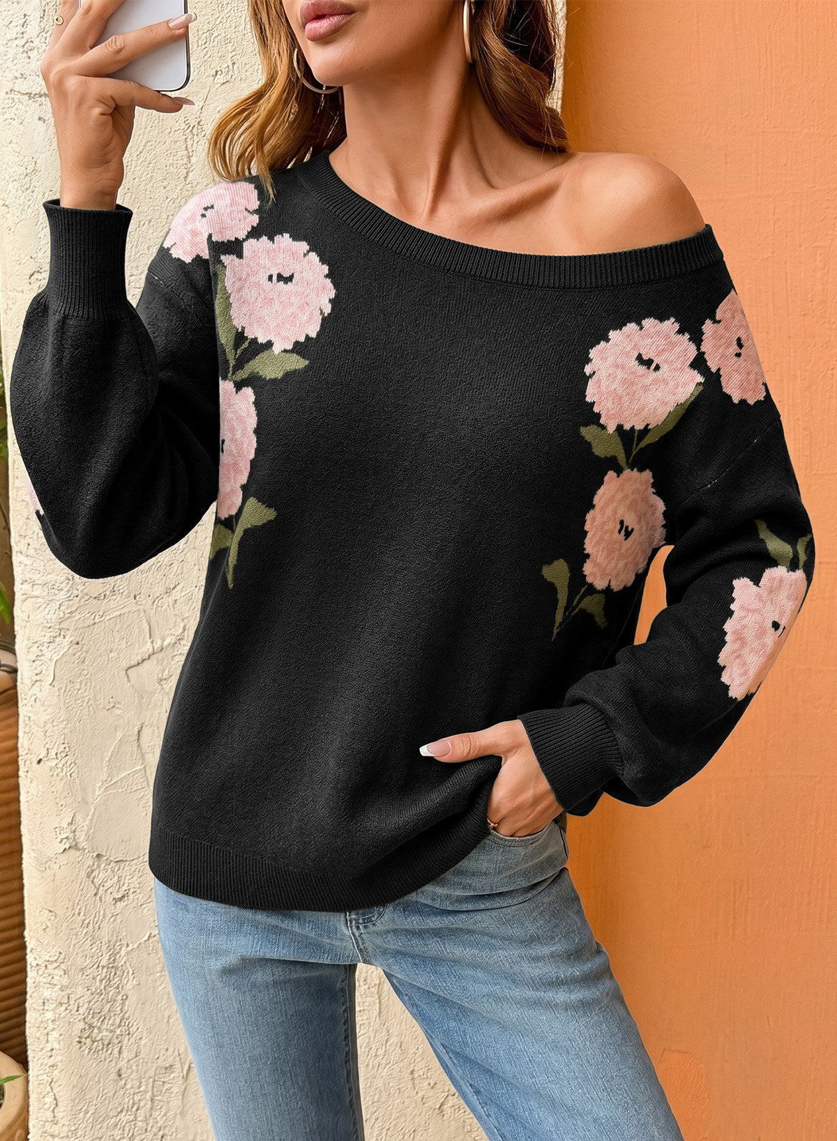 Dokotoo Womens Sweaters 2026 Crewneck Long Sleeve Fall Tops