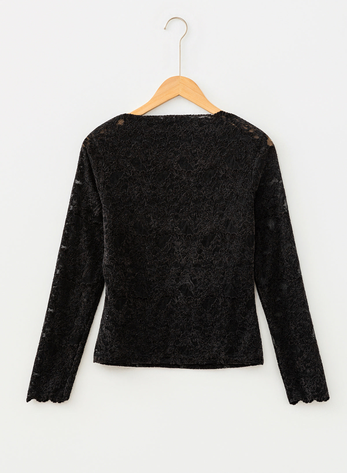 Dokotoo Lace Long Sleeve Tops for Women Sheer Mesh Fall Y2K Blouse 2026