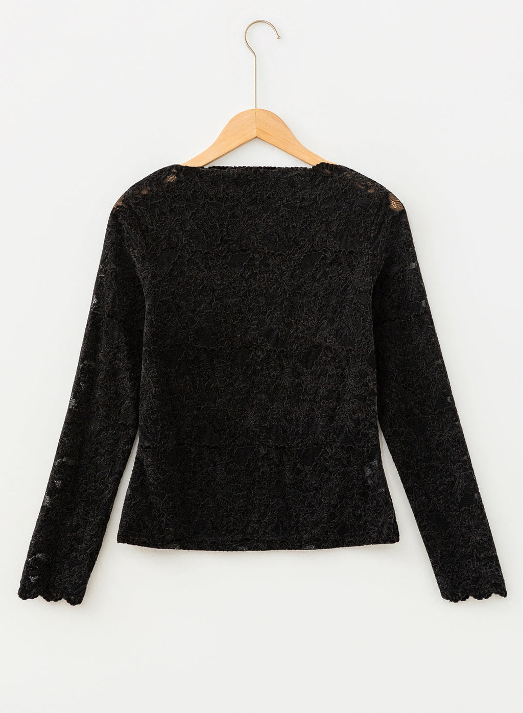 Dokotoo Lace Long Sleeve Tops for Women Sheer Mesh Fall Y2K Blouse 2026