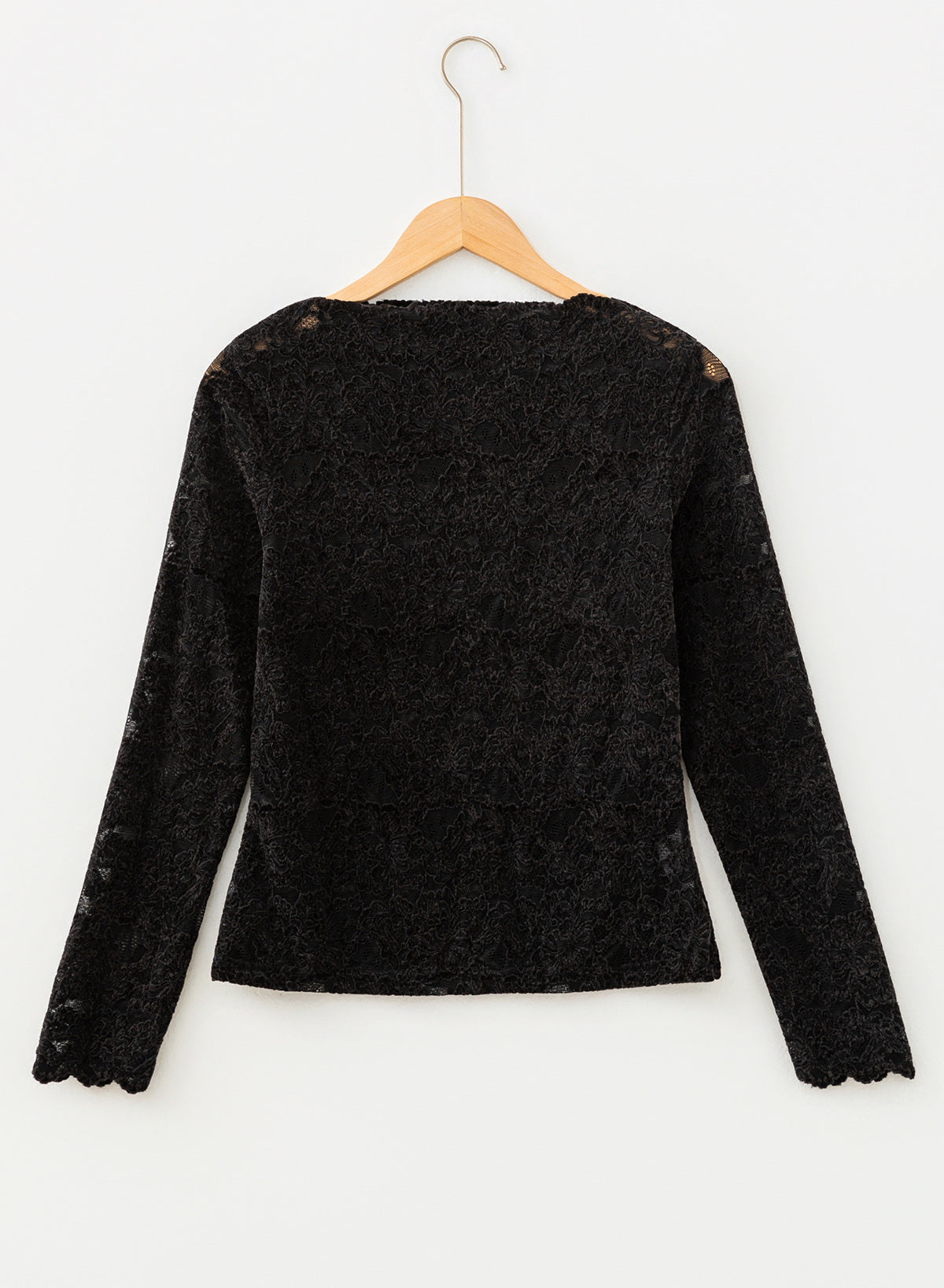 Dokotoo Lace Long Sleeve Tops for Women Sheer Mesh Fall Y2K Blouse 2026
