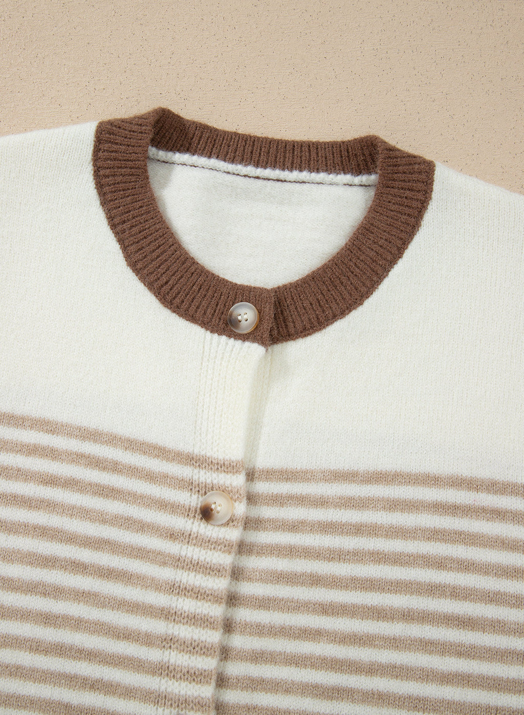 Dokotoo Cardigan Sweaters for Women Balloon Sleeve Buttons Cropped Cardigan
