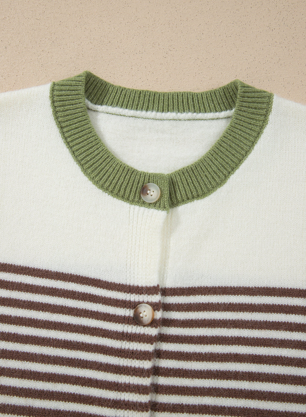 Dokotoo Cardigan Sweaters for Women Balloon Sleeve Buttons Cropped Cardigan