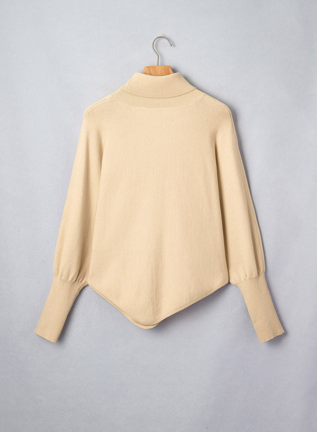 Dokotoo Sweaters for Women Oversized Turtleneck Floral Pullover Sweater