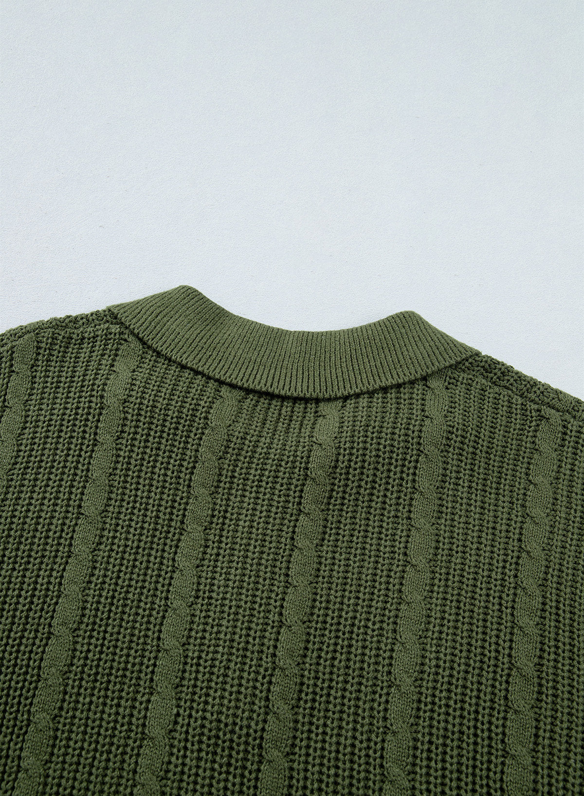 Dokotoo Sweaters for Women Long Sleeve Striped Color Block Button Polo Lapel Collar Cable Knit Casual Pullover Sweater Tops