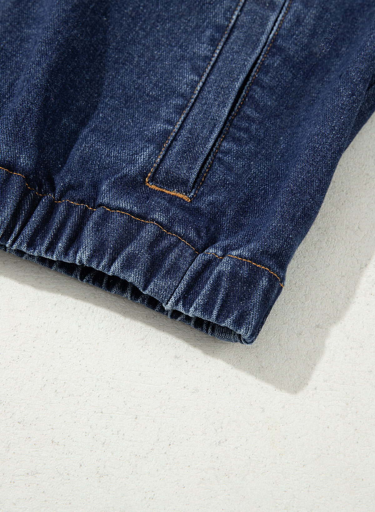 Dokotoo Womens Cropped Jean Jacket Zip Up Oversized Denim Jacket
