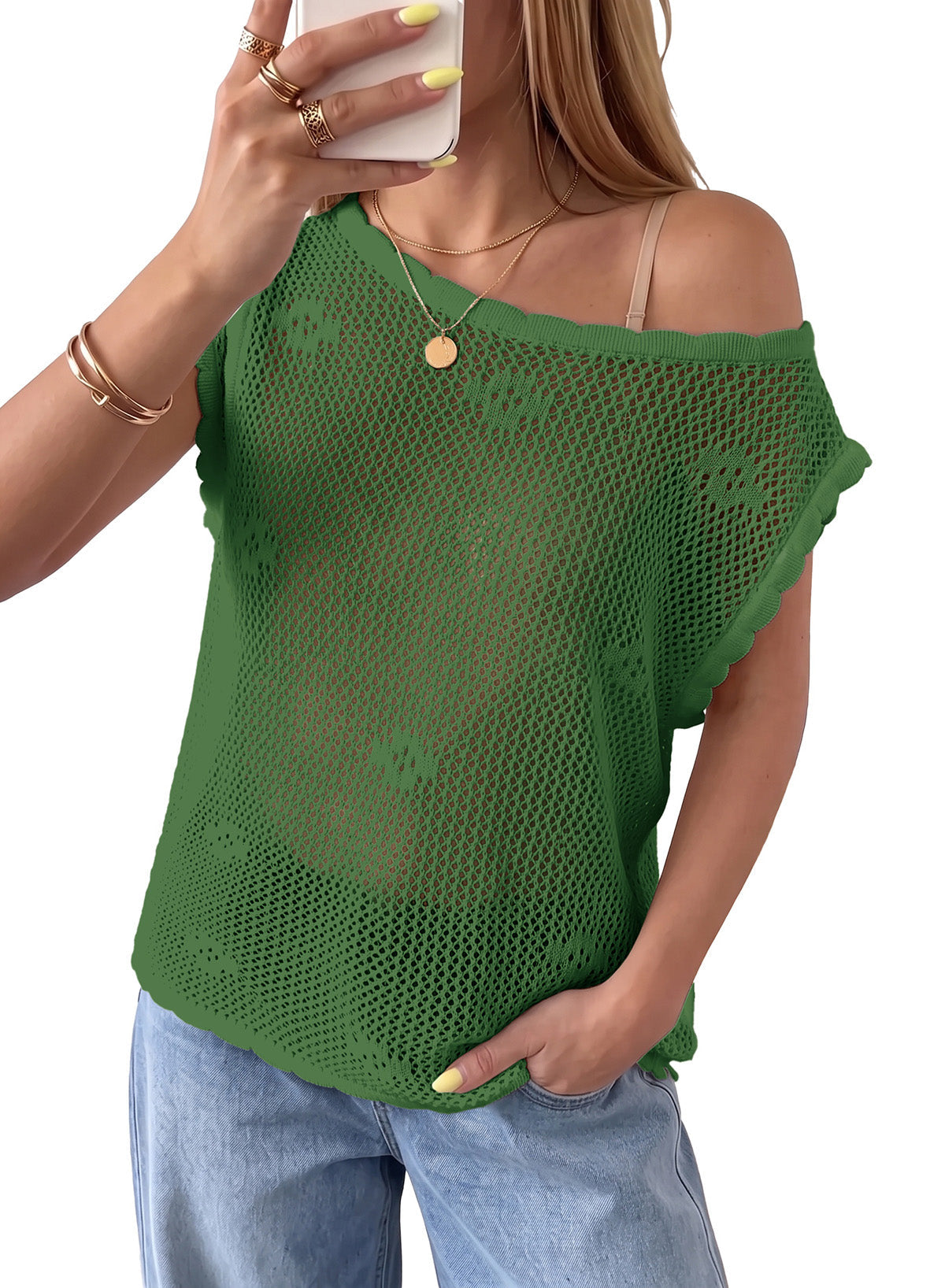 Dokotoo Women's Sleeveless Crochet Tank Tops Summer Sweater Knit Vest 2026