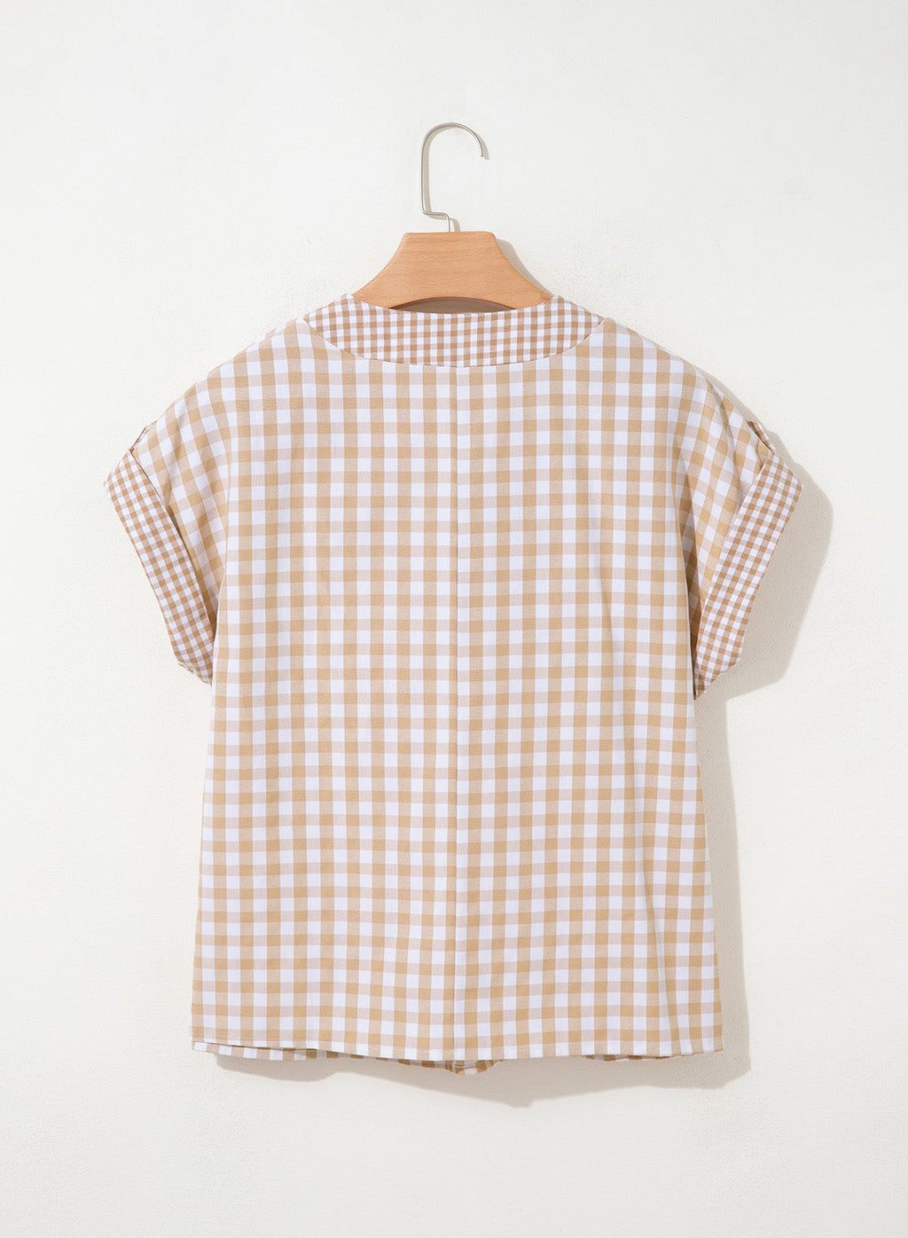 Dokotoo Womens Summer Tops Cap Sleeve Plaid V Neck T Shirts 2026 Outfits