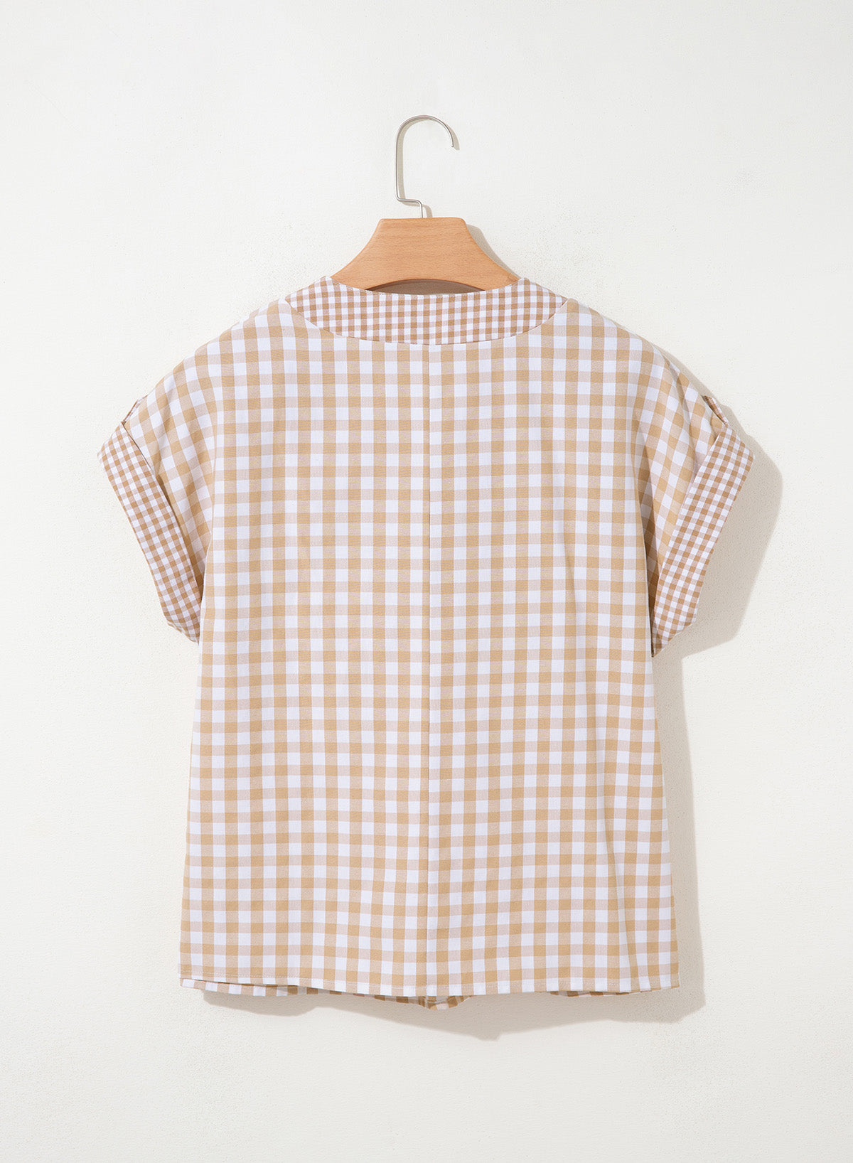 Dokotoo Womens Summer Tops Cap Sleeve Plaid V Neck T Shirts 2026 Outfits
